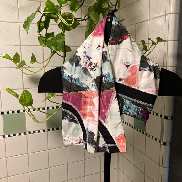 Lululemon Run Inspire Crop Luxtreme Pigment Wave - Picture 3 of 8